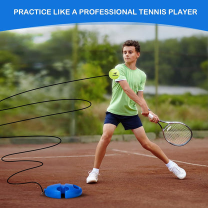🏓 KÖP 2, FÅ 1 GRATIS! 🎾 Tennisbollsträningsbasbord – Stabil Bas, Elastisk Rebound & Solo Träning 🏆