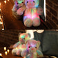 ⏳Begränsad tid 50 % rabatt⏰Nallebjörn, färgglad LED-lampa, mjuka leksaker🌈🧸