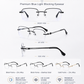🔥50 % RABATT🔍 Ramlösa glasögon som blockerar blått ljus | Avancerad teknik för att blockera blått ljus · 👓 Snygg ramlös design · Perfekta för både fritid och arbete