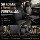 ✨50 % RABATT NU!✨PU-läder bilsätesskydd – lättskött, smutsavvisande och stilrent skydd för bilsäten
