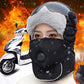 🧣 60% REA NU! ❄️ Vintermössa med Avtagbar Ansiktsmask - Varm & Andas Bra, Perfekt för Skidåkning och Friluftsaktiviteter ✨