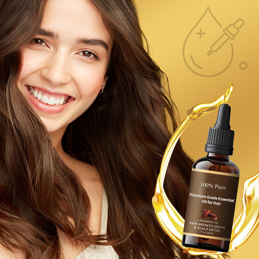 💇 Exklusiv Rea -49% + Köp 3 Få 2 Gratis! 🌿 Rosmarin Eterisk Olja – Perfect för Hårvård 🧴 | Natturlig, Återställande & All Hårtyper ✨