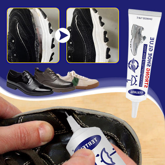 👟 50 % RABATT! Laga lossnade sulor och spruckna skor snabbt – vattentätt skolim med stark och flexibel bindning