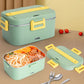🍱✨ Elektrisk Bento-lunchlåda i rostfritt stål – värm lunchen direkt i matlådan 🔥
