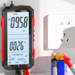 ⏰Få 50 % rabatt nu! ⏰USB-laddningsbar digital multimeter – True RMS, automatiskt områdesvärde, bakgrundsbelyst LCD-display, KAT III 1000V 🛡️