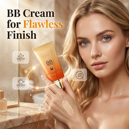 🧡SISTA DAGENS ERBJUDANDE: KÖP 1, FÅ 1 GRATIS!!🧡Återfuktande BB-kräm för en felfri, naturlig finish