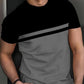 👕 50% OFF NOW! 🎨 Men's Color-Block Crew Neck T-Shirt – Soft cotton, modern cut & perfect for daily wear, sports or casual outings ✨