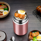 🍲 50% RABATT NU!🔥 316 Rostfritt Stål Matbehållare – Vakuumisolerad & Läckagesäker – Termisk Matlagning Essential 🥄