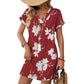 👗 50% RABATT NU! 🌬️ V-ringad T-shirtklänning – Casual & luftig – Perfekt som sommar essential – enkel att styla för strand, shopping eller lata dagar ☀️