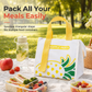 🍱50% RABATT NU! !✨ Isolerad förtjockad lunchväska – Håller maten varm/kall, vattenavvisande & rymlig lunchbag