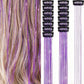 ✨50% RABATT NU! !✨ Glittrande hårslingor med clips – Glänsande hårglitter för fest & vardag